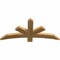 Ekena Millwork Alberta Rough Sawn Timber Gable Bracket, Western Red Cedar, 48"W x 22"H x 2"D x 4"F, 11/12 Pitch GBW048X22X0204ALB00RWR - alternate 5